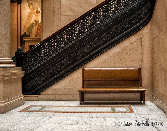 Stairs and Bench